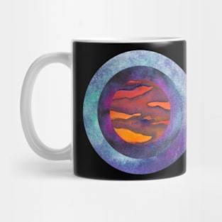 Space Rings Galaxy Mystery Mug